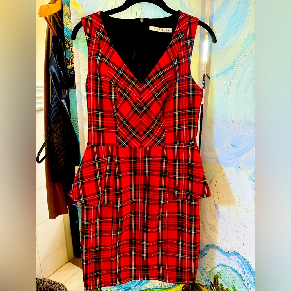 Holiday cocktail dress! Trina Turk - like new